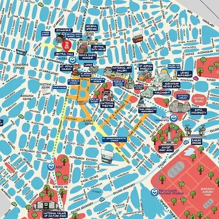 Cozy 2-bedroom Flat In The Very Center Of Lejlighed